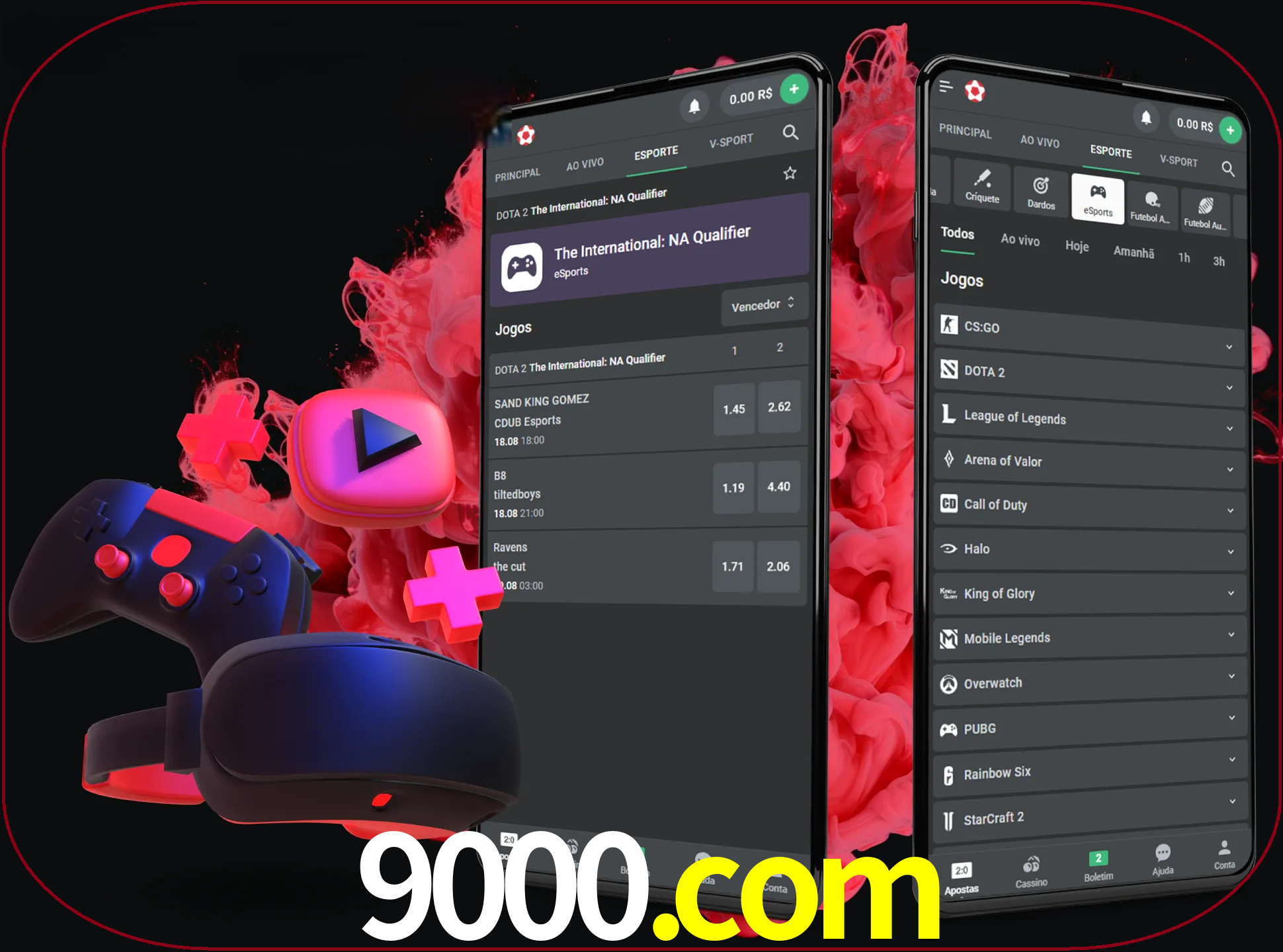 Para ter a aplicação móvel 9000 no seu smartphone, basta descarregar o ficheiro apk e seguir as instruções.