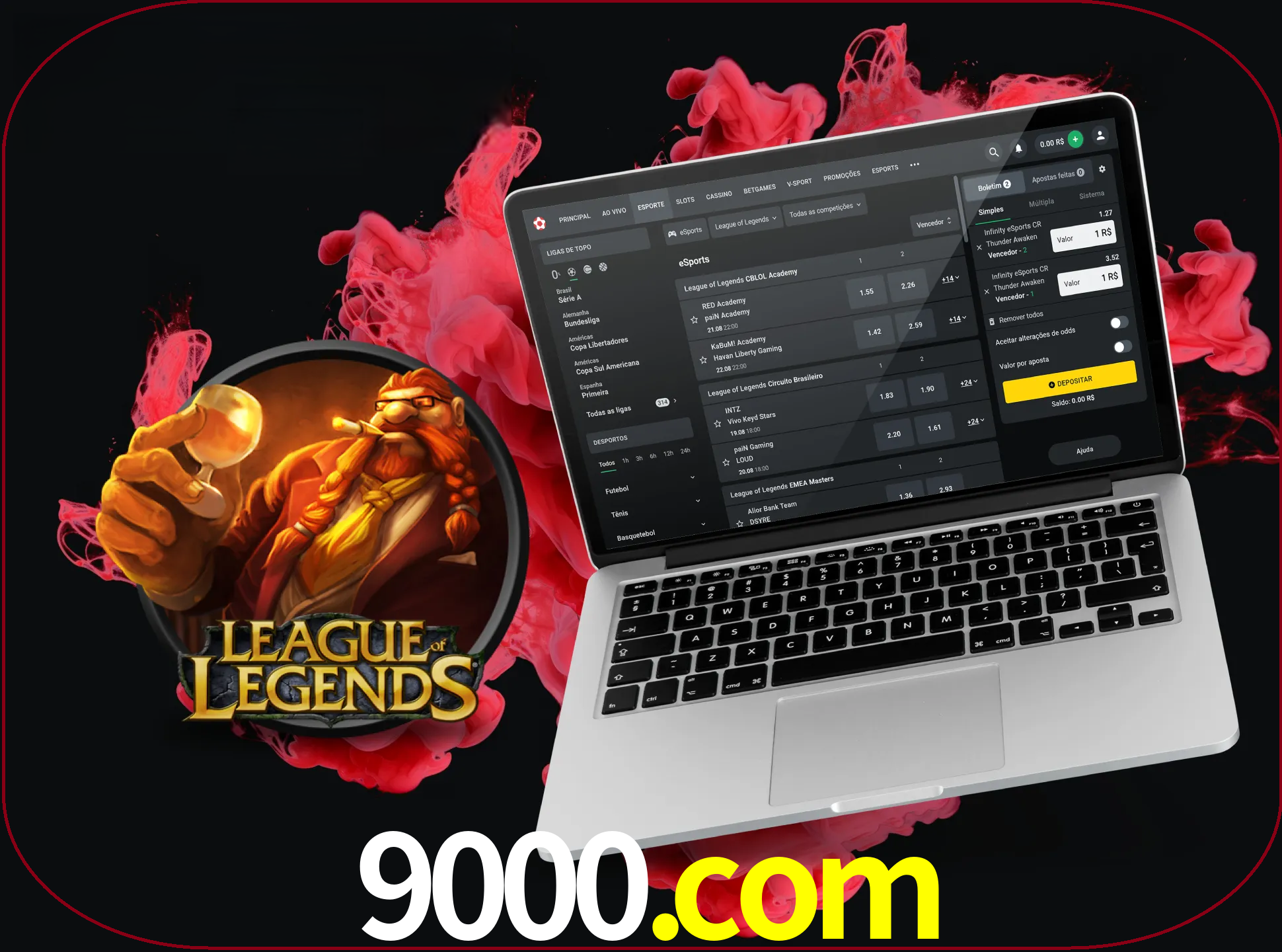 Se é um fã deste jogo, muitos torneios fantásticos que o vão surpreender estão disponíveis no 9000.