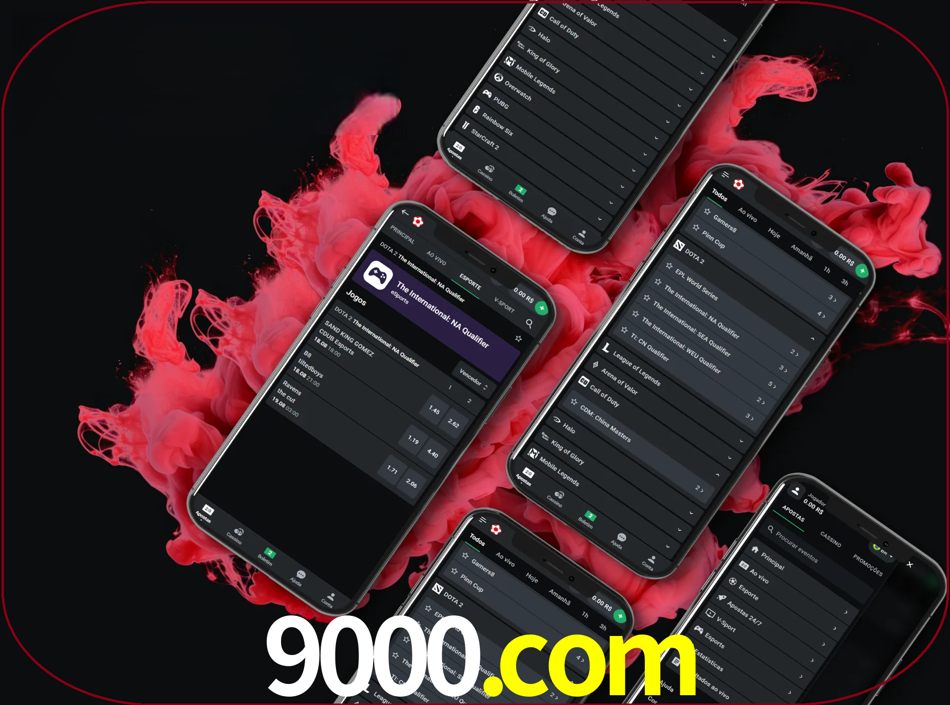 Se o seu smartphone não for compatível com a aplicação, esta opção do 9000 ajudá-lo-á a desfrutar do jogo.